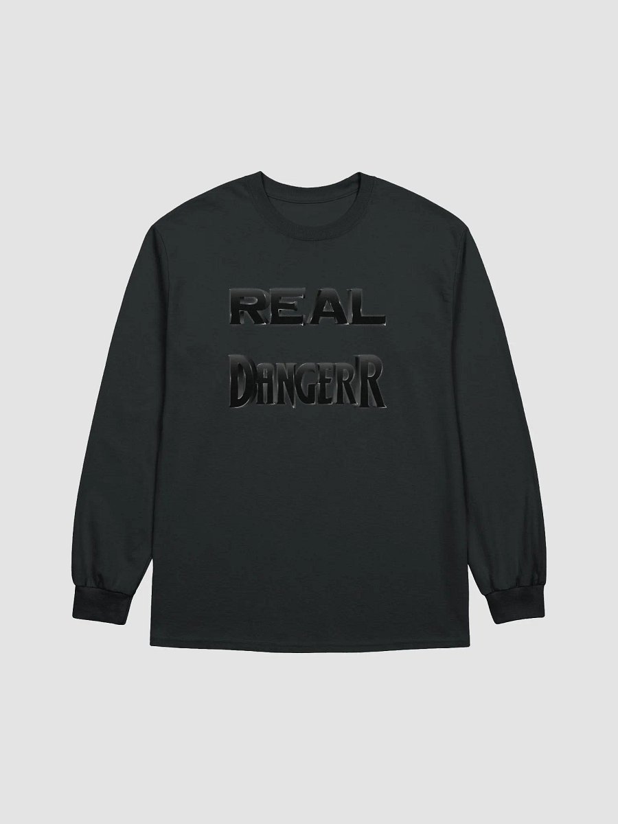 Blk & Wht 3D Dangerr HOAL Gildan Ultra Cotton Long Sleeve T-Shirt product image (1)