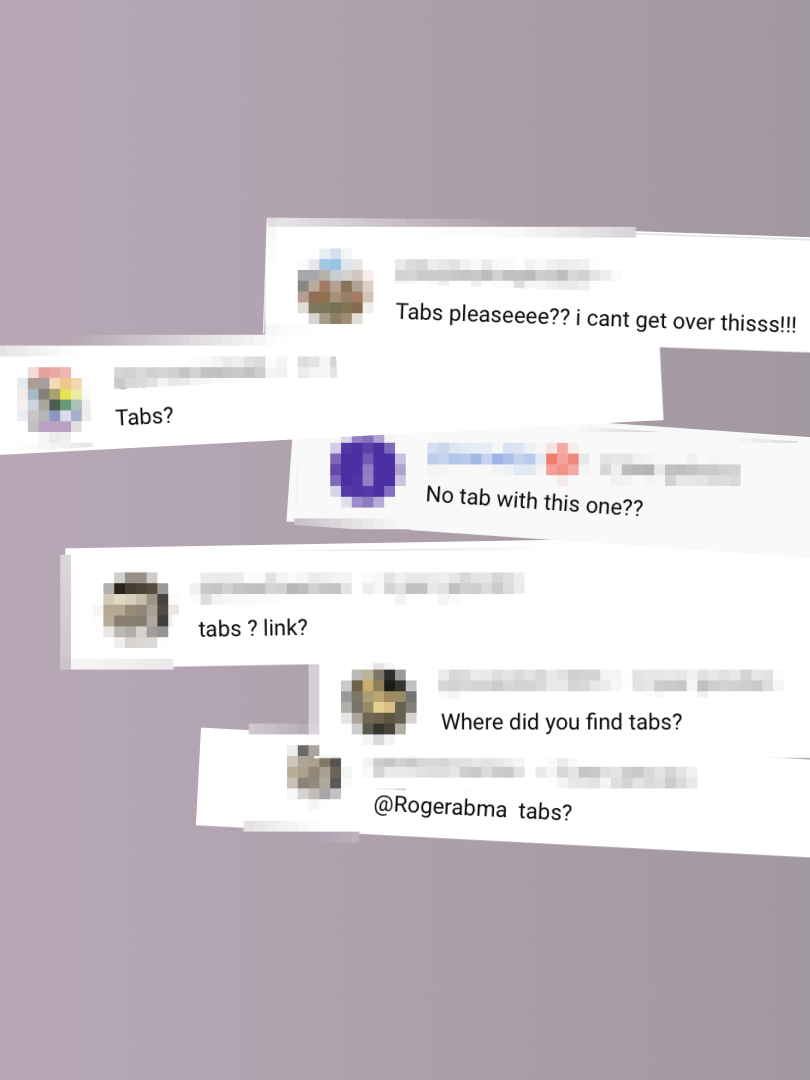 YouTube comment - tabs? - Mug product image (2)