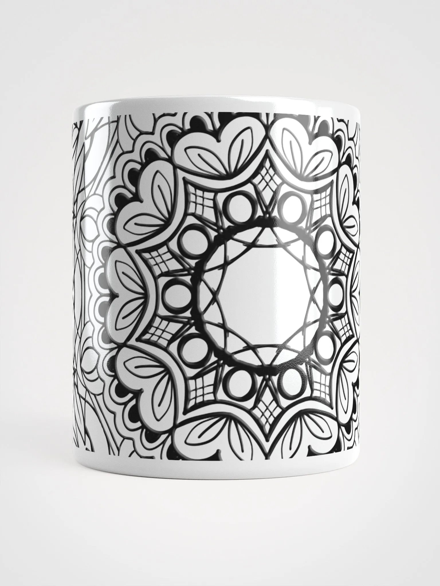 Intricate Metallic Swirls Mug product image (5)