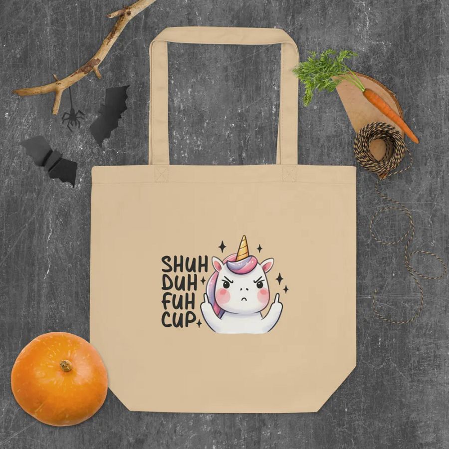 Angry Unicorn Eco-Friendly Tote Bag product image (5)