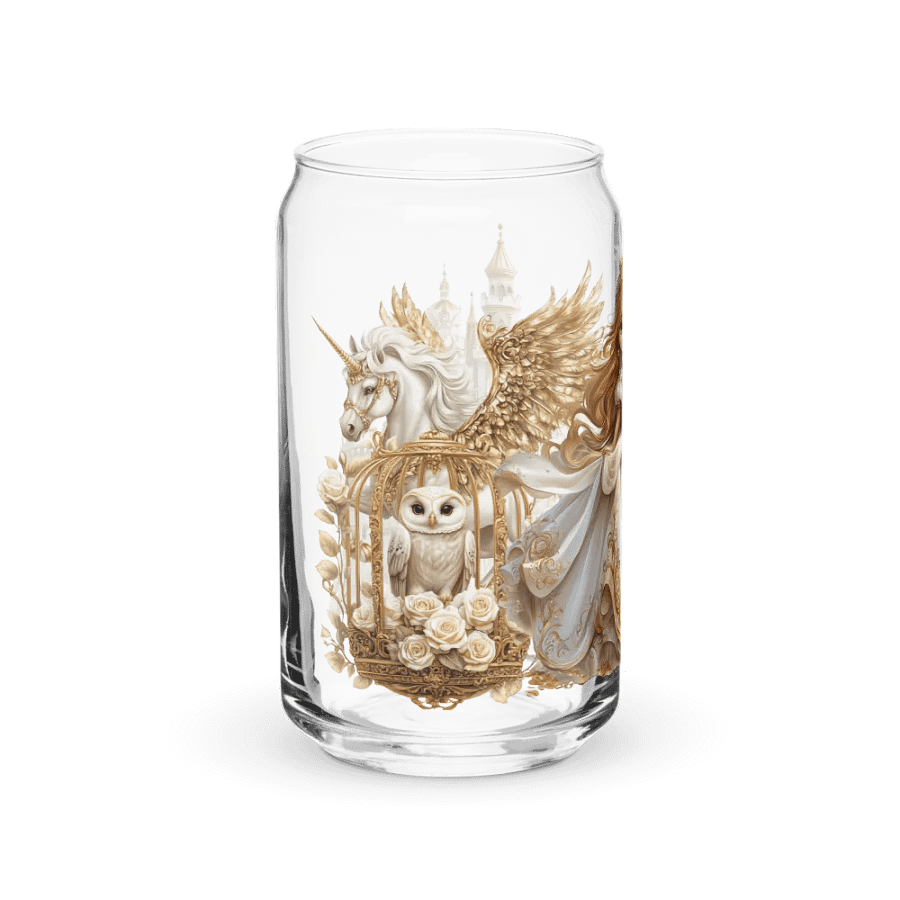 Golden Princess Can-Shaped Glass product image (4)