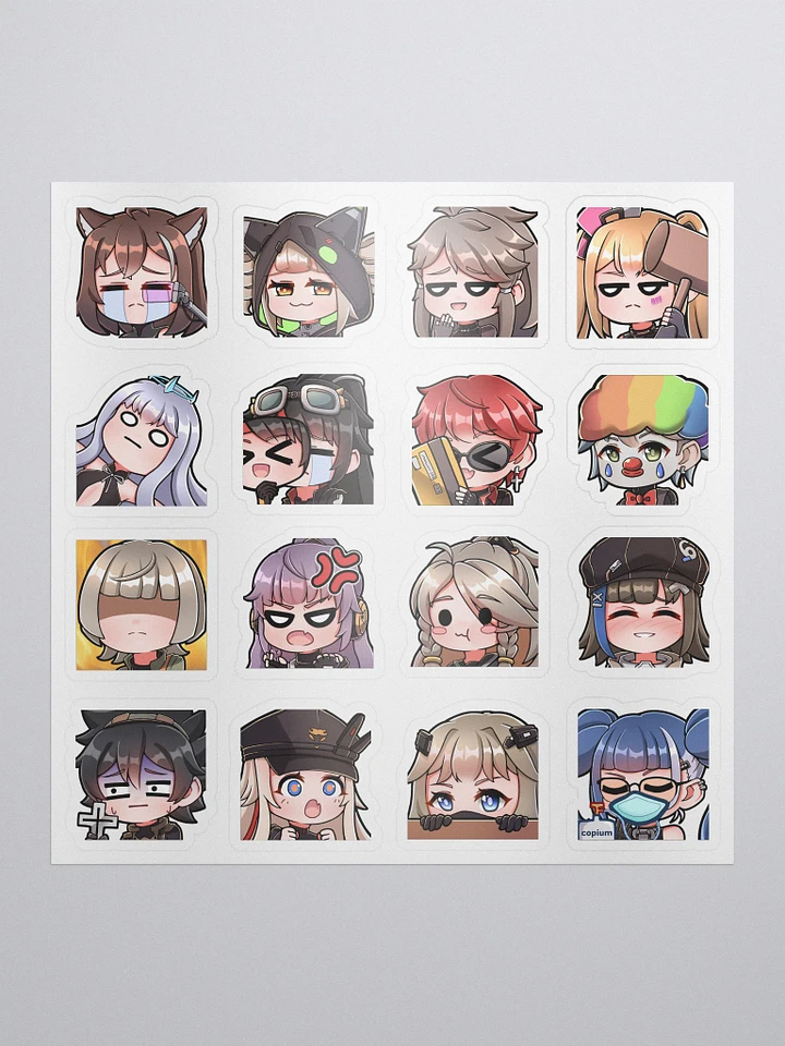 Stickers - Aida Cafe Emojis (version 1) (Tower of Fantasy) product image (1)