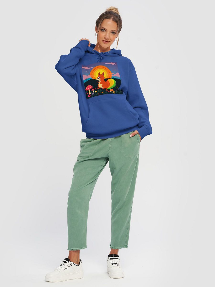 Sunset Squirrel Unisex Hoodie product image (5)