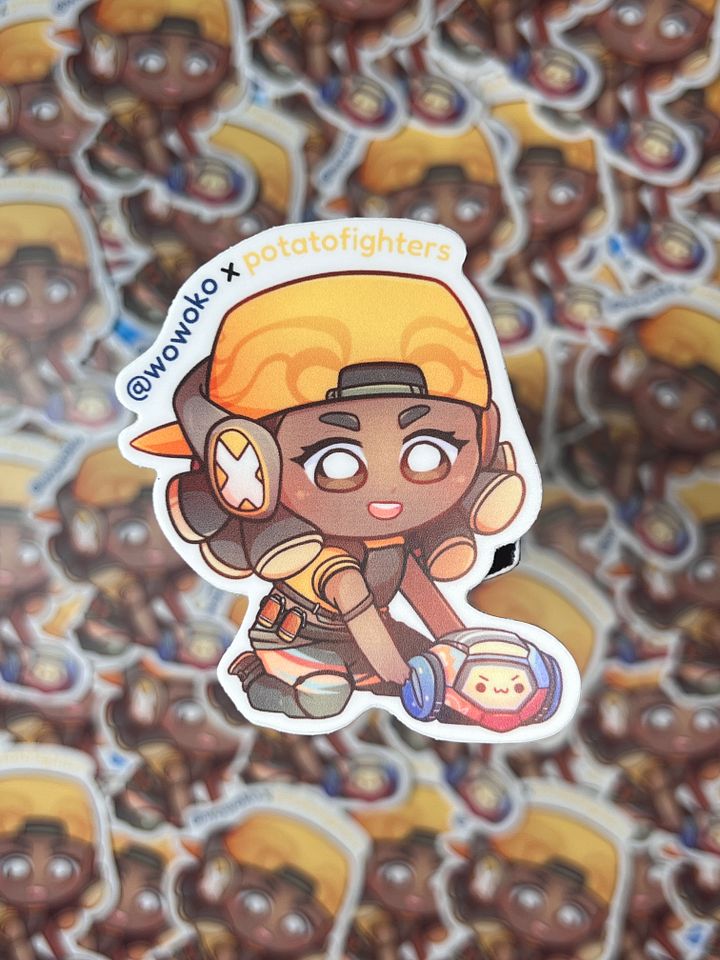 WoWoKo x Potato Fighters - Raze - Sticker product image (1)