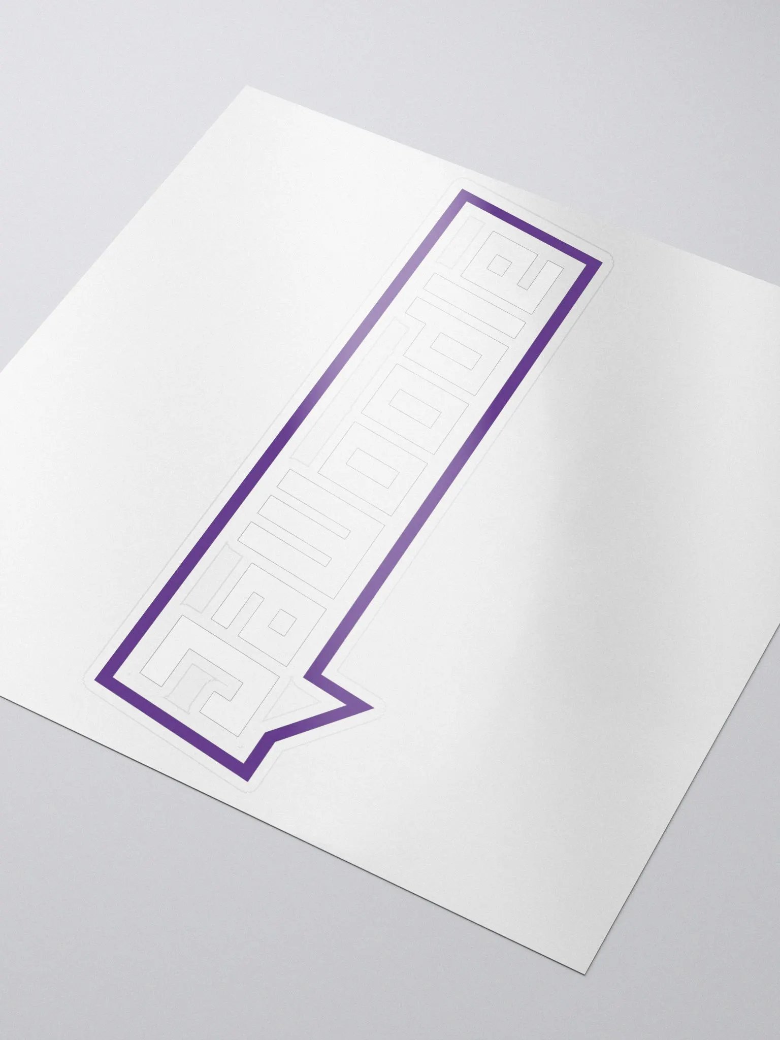 JaWoodle Logo Sticker product image (3)