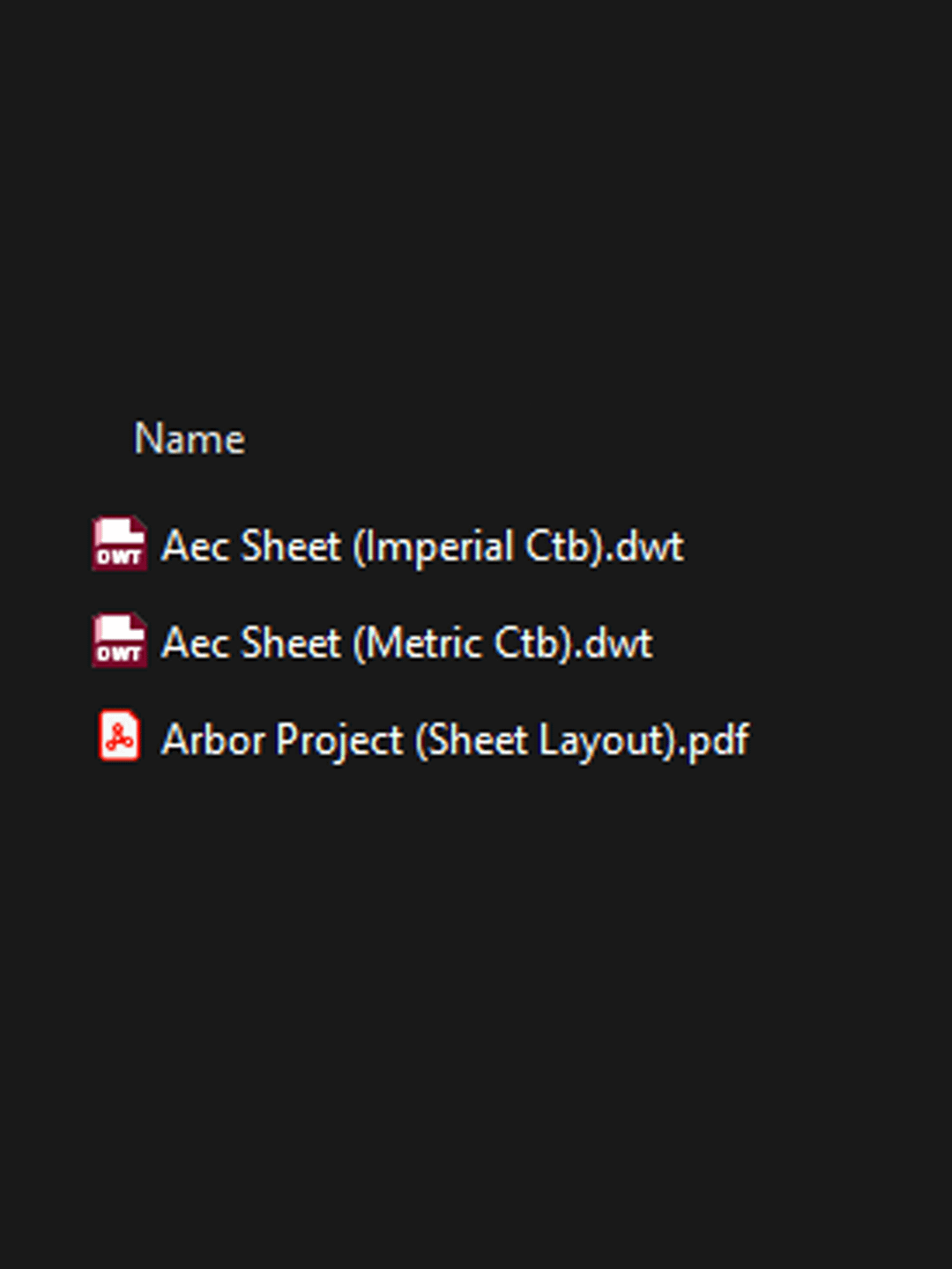 ACA Default Sheet Templets product image (2)