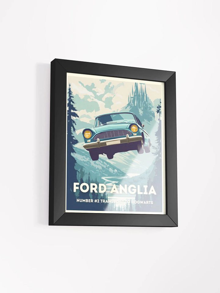 Ford Anglia Vintage Travel Poster product image (2)