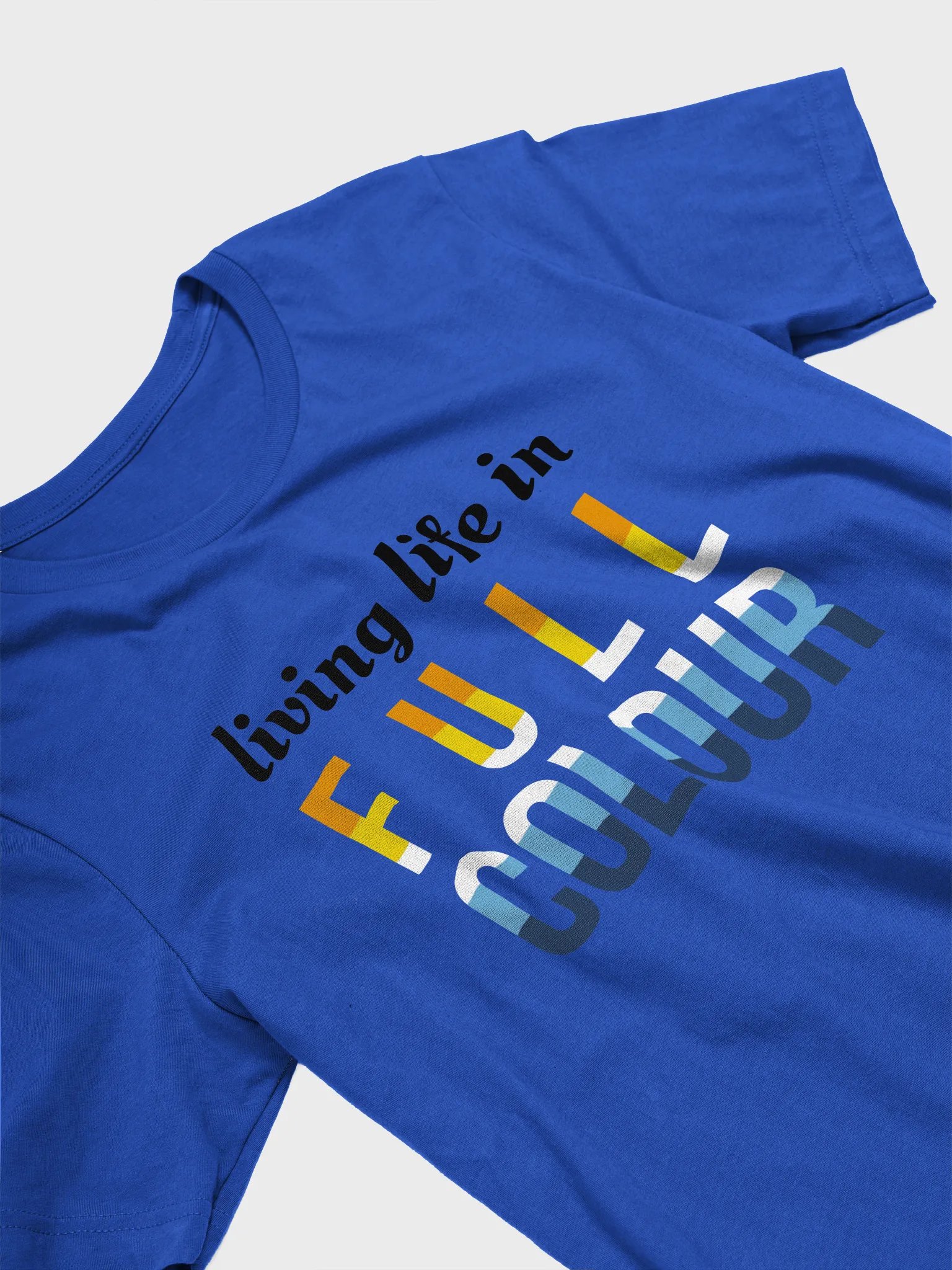life in full colour aroace t-shirt product image (3)