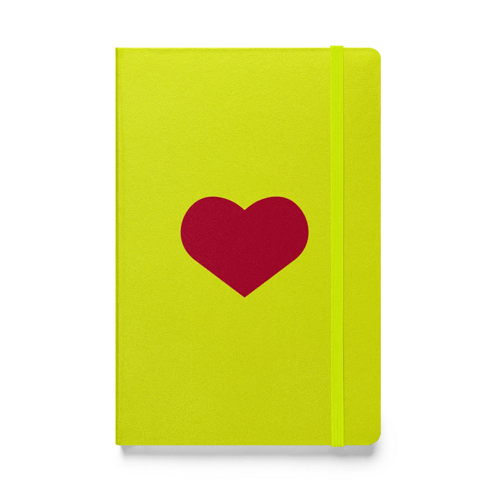 Hardcover Bound Notebook | JournalBook (Heart) product image (2)