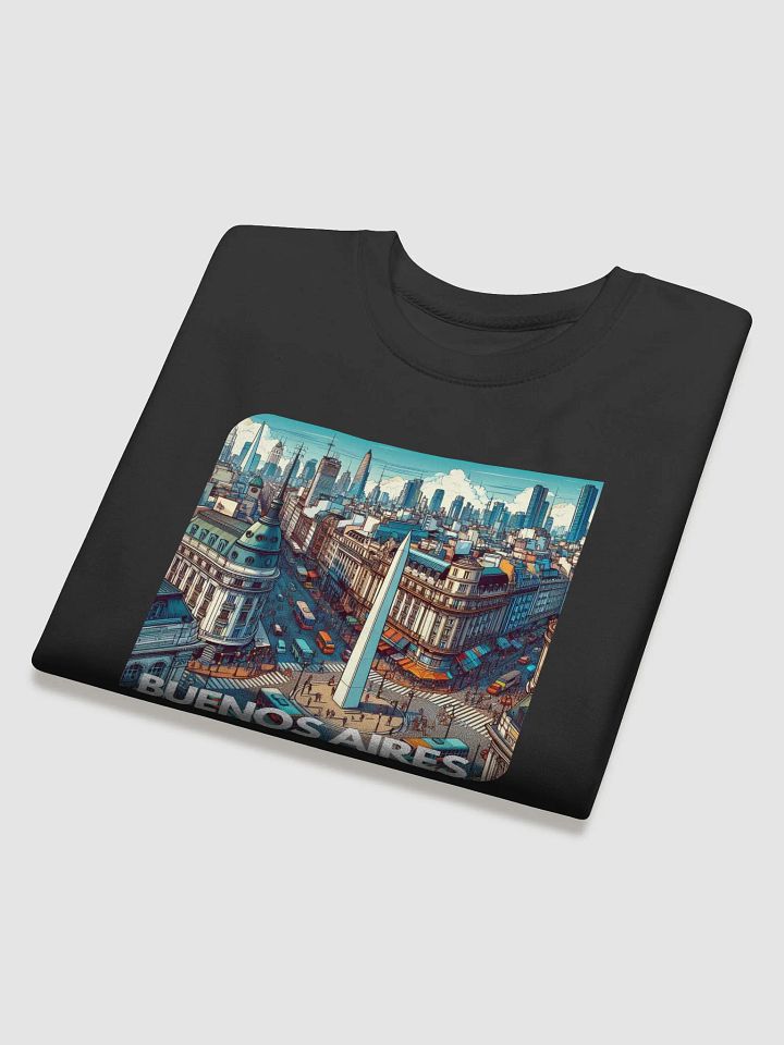 Cotton Heritage Premium Sweatshirt | AI Design Buenos Aires city product image (1)