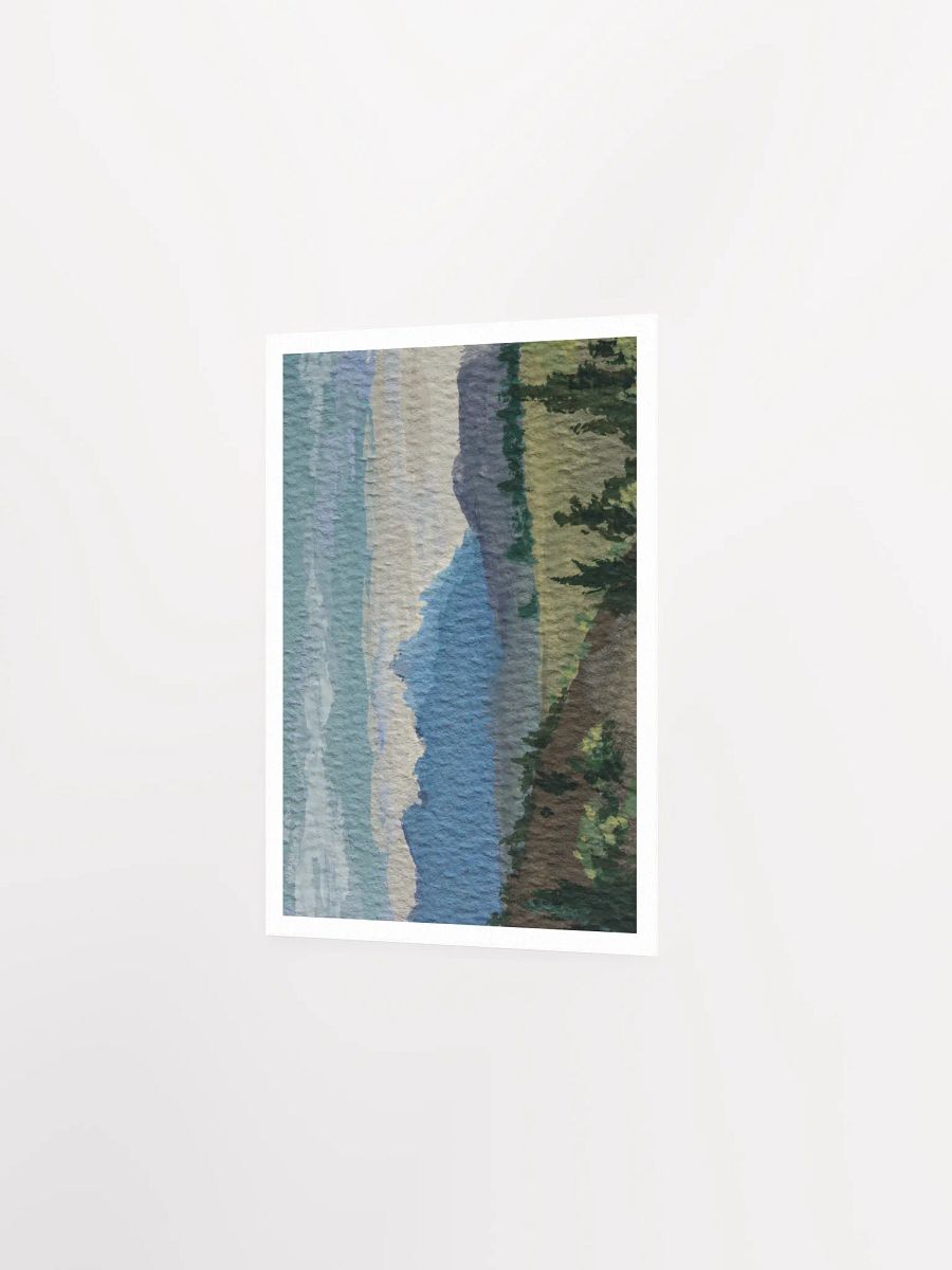 Textured Mountain Hills - Art Print product image (3)