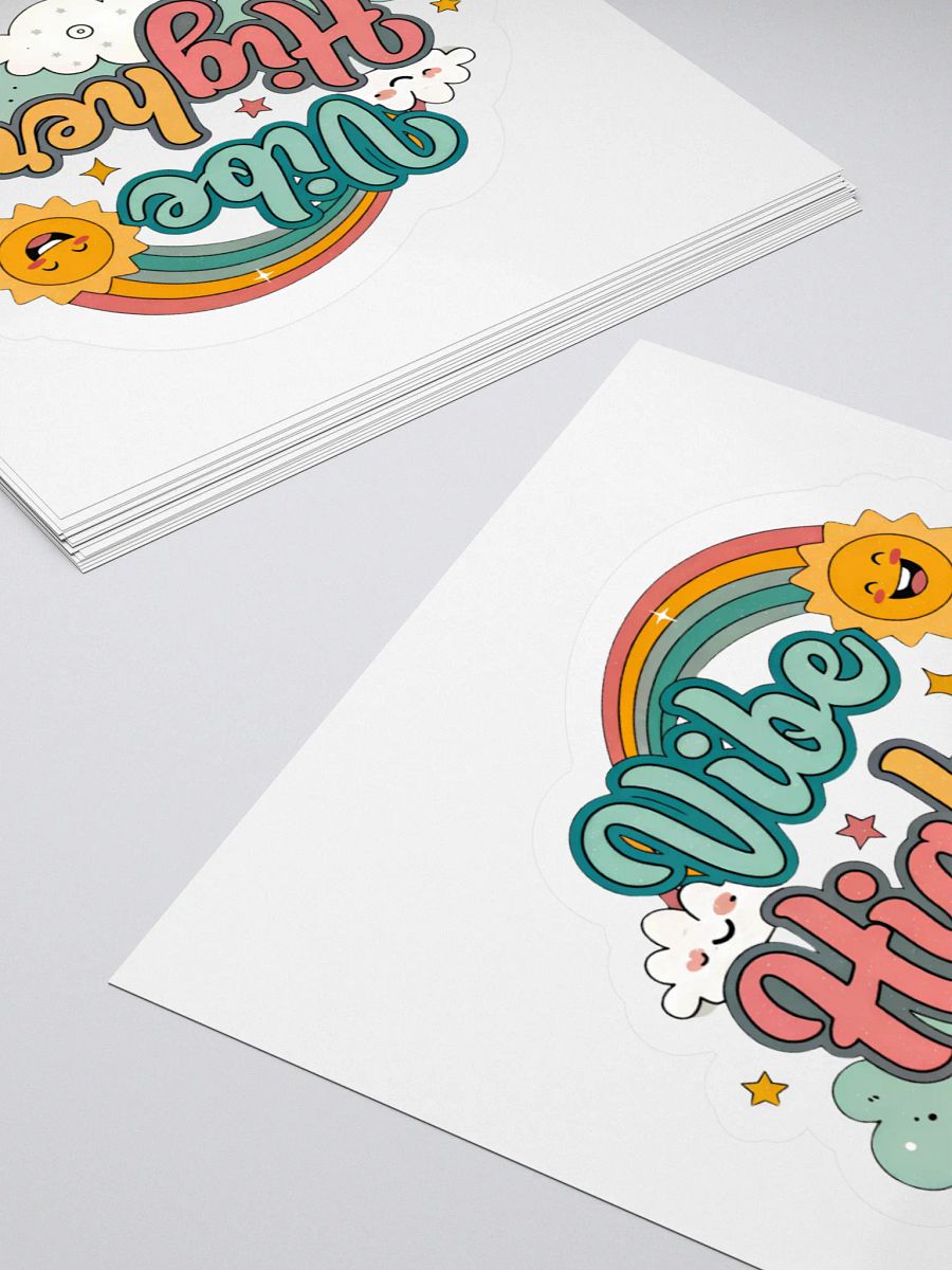 Vibe Higher Kiss Cut Stickers product image (10)