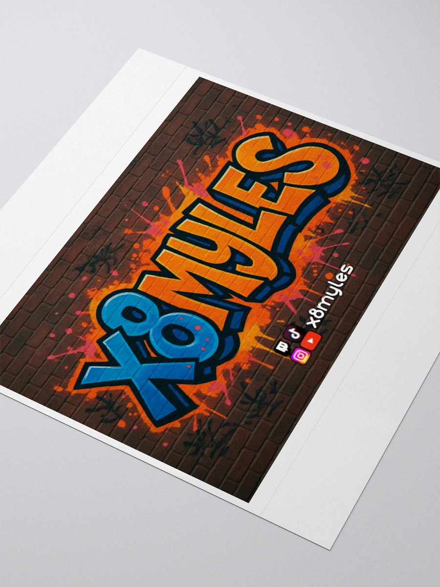 X8MYLES STICKER product image (10)