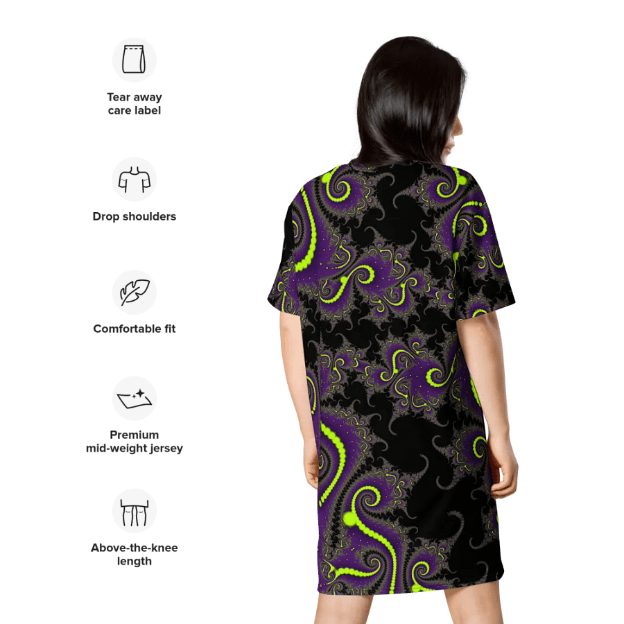 Fractal Dress/Tunic - Acid Nights product image (12)