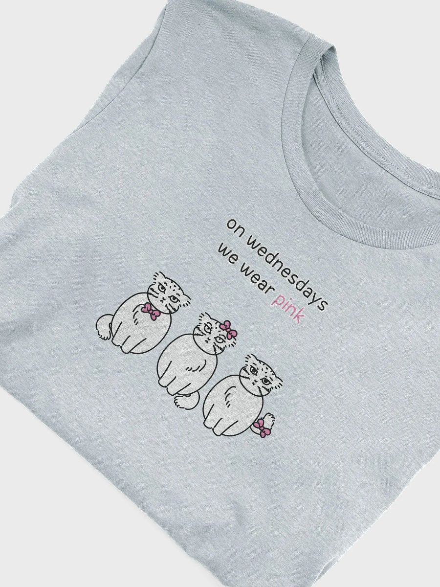 Pink Wednesdays Manul - Bella+Canvas Unisex T-Shirt product image (48)