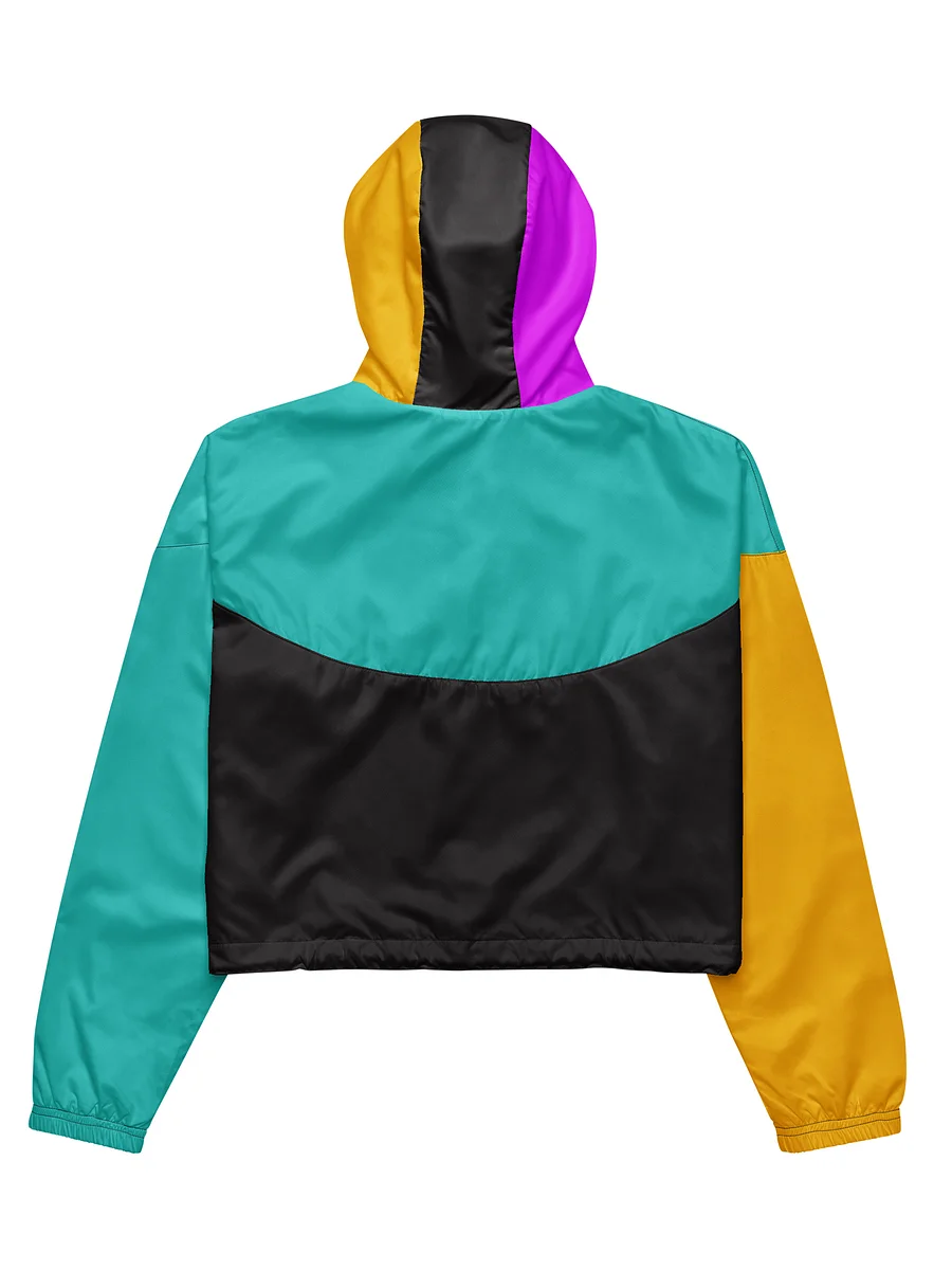 Retro Pandas Cropped Windbreaker (Women’s) Image 2