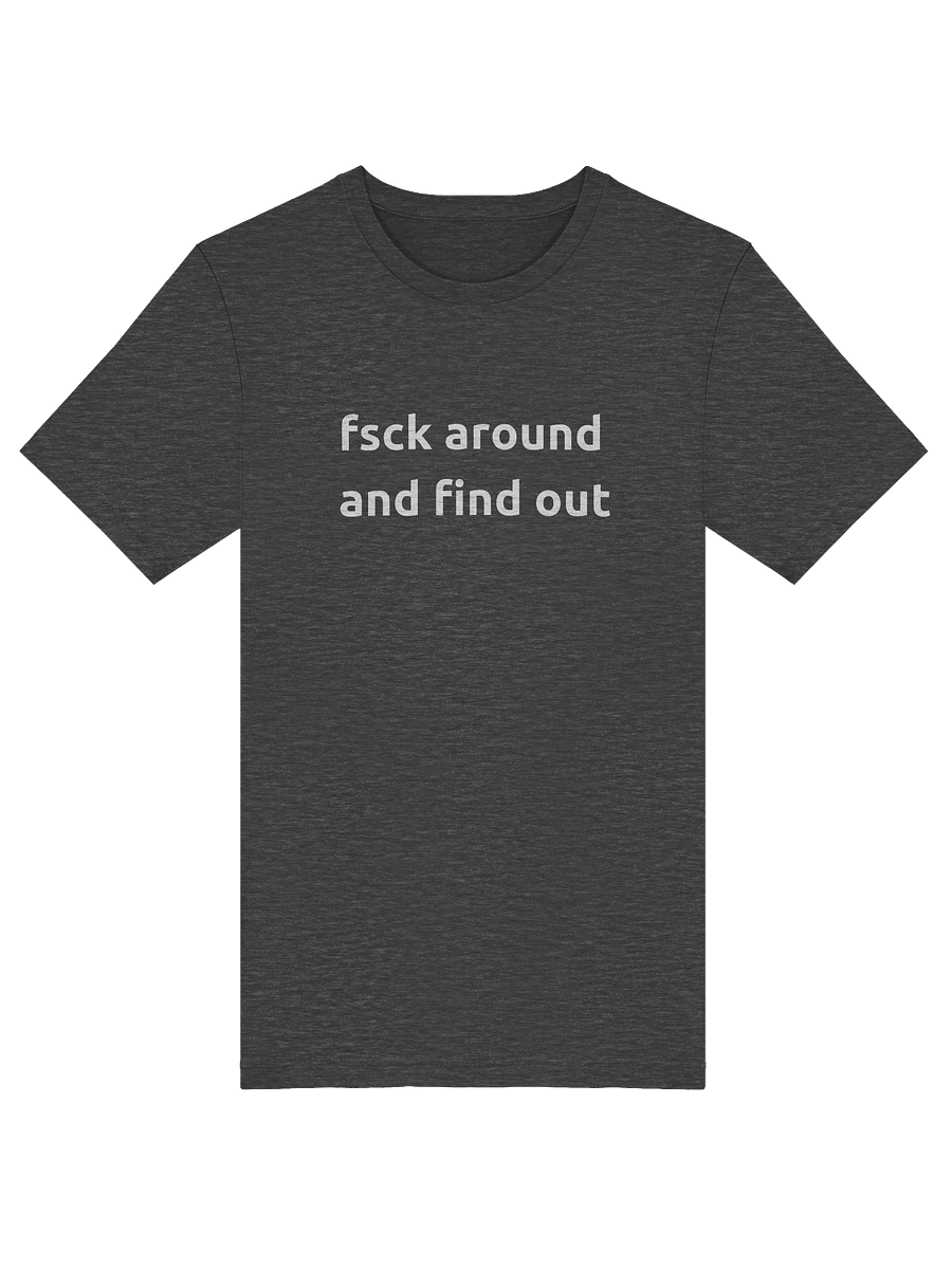 "fsck around and find out" T-Shirt product image (3)