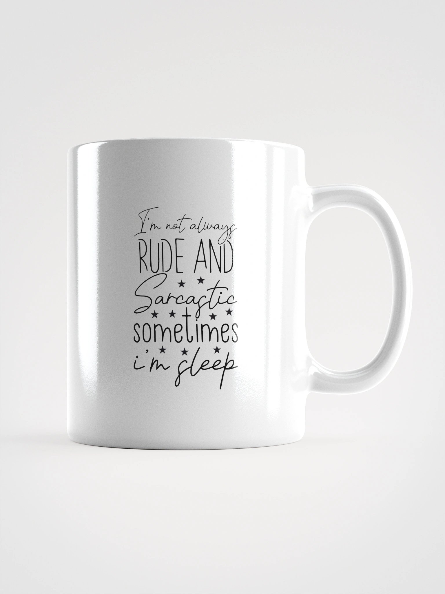 Rude and Sarcastic Coffee Mug product image (1)