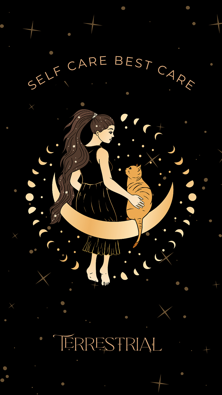 Self Care Leo & TO Phone Wallpaper product image (1)