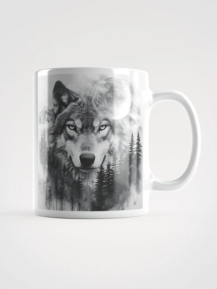 Mystical Wolf Reflection Mug product image (1)