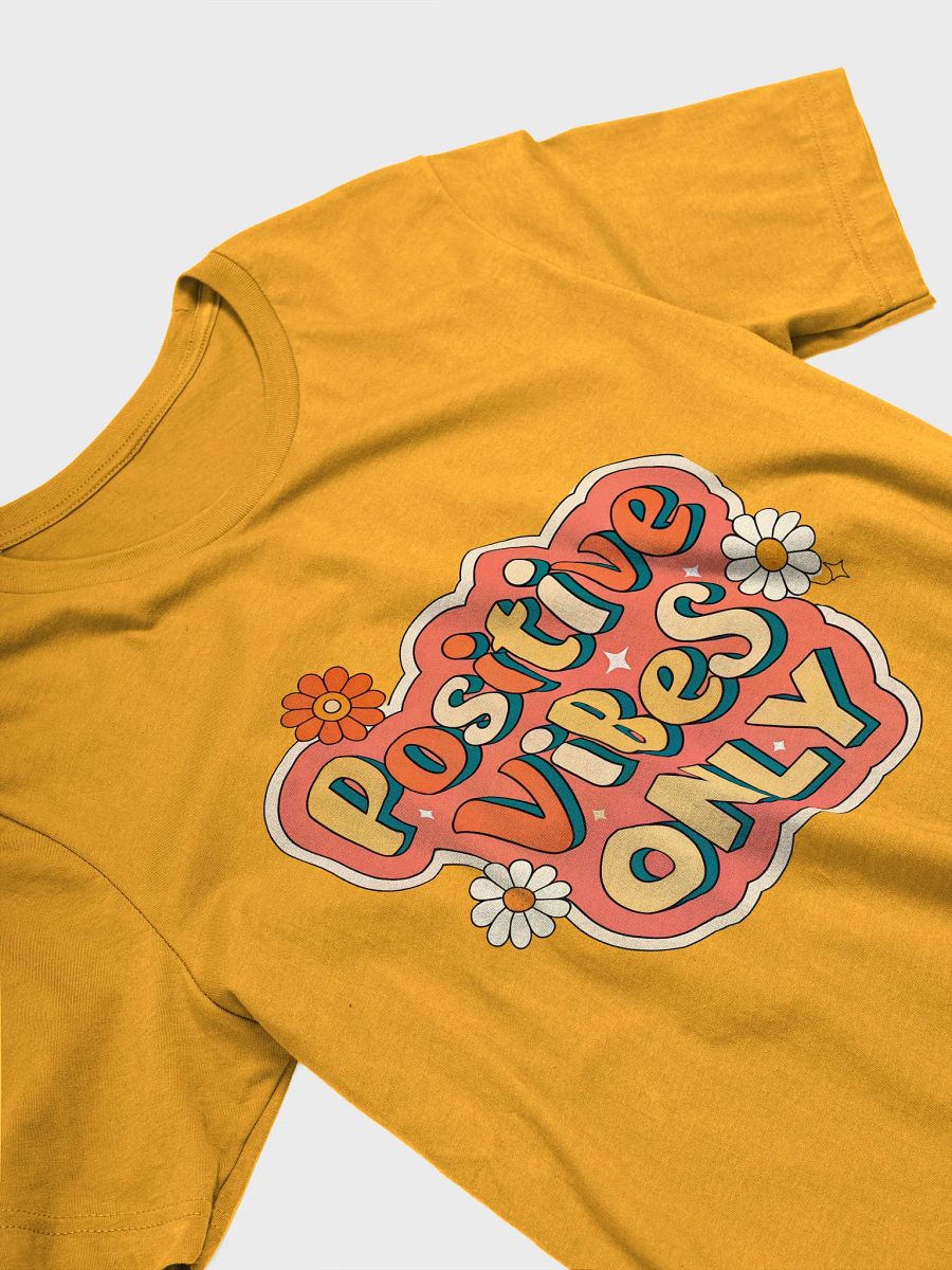 Retro Positive Vibes Only T-Shirt product image (24)