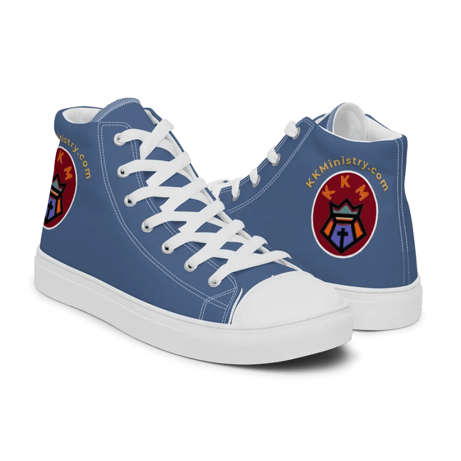 KKM Kashmir Blue High Tops product image (7)