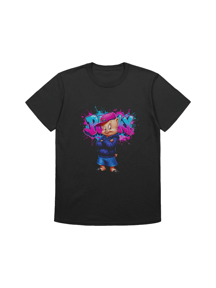 PORKY Graffiti Unisex T-Shirt product image (1)