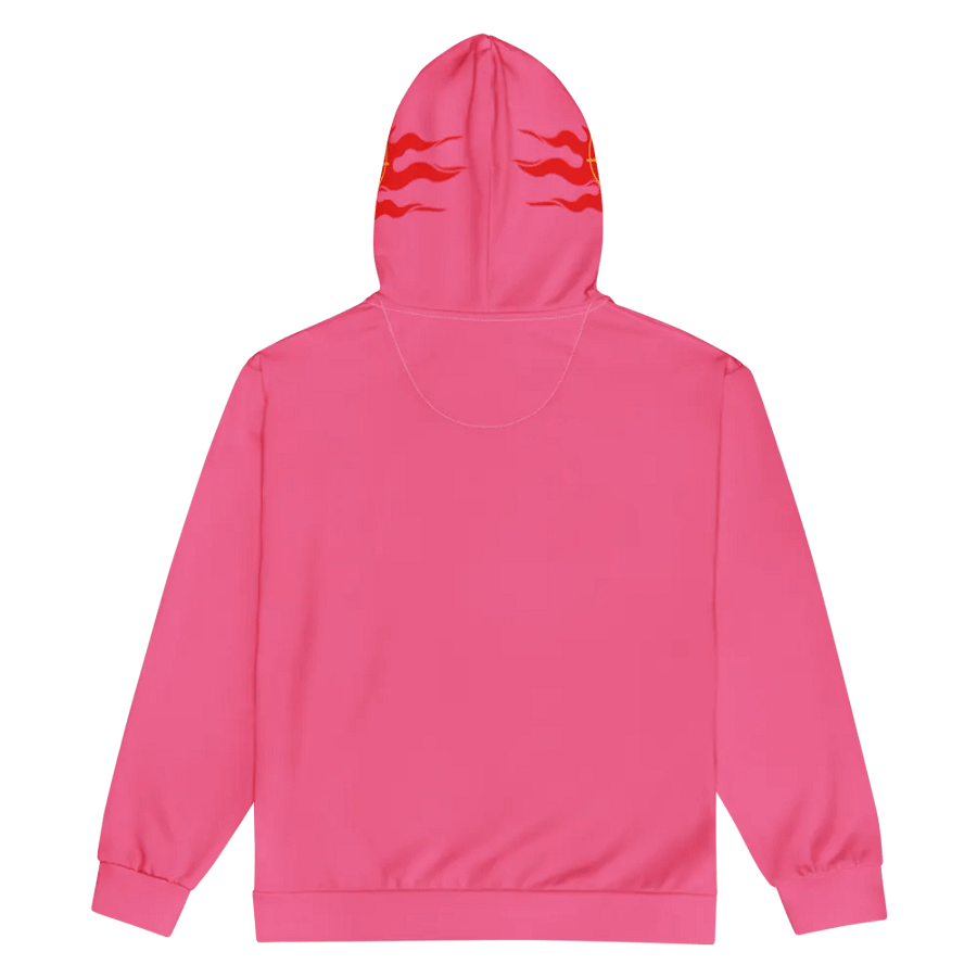 pink Dragon 5 Zip Hoodie product image (2)