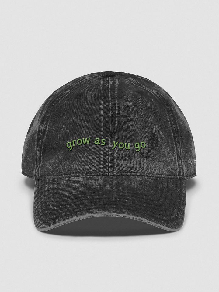 Grow as you go - Denim Dad Hat product image (2)