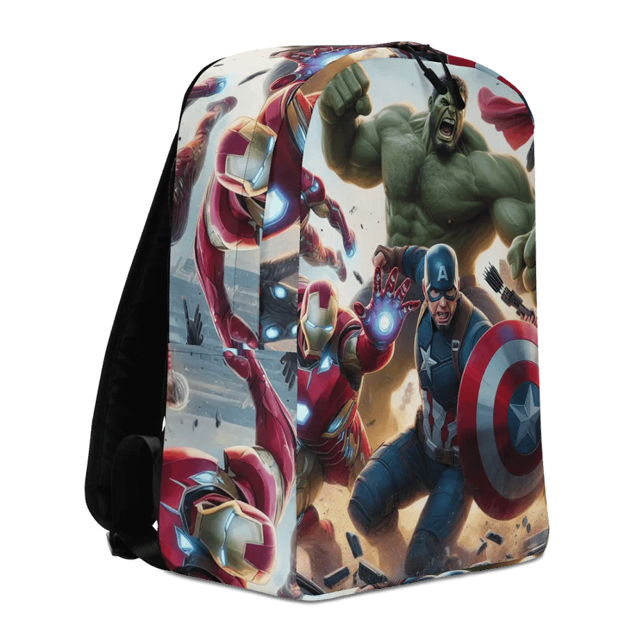 Marvel Dynamic Heroes All-Over Print Backpack product image (8)