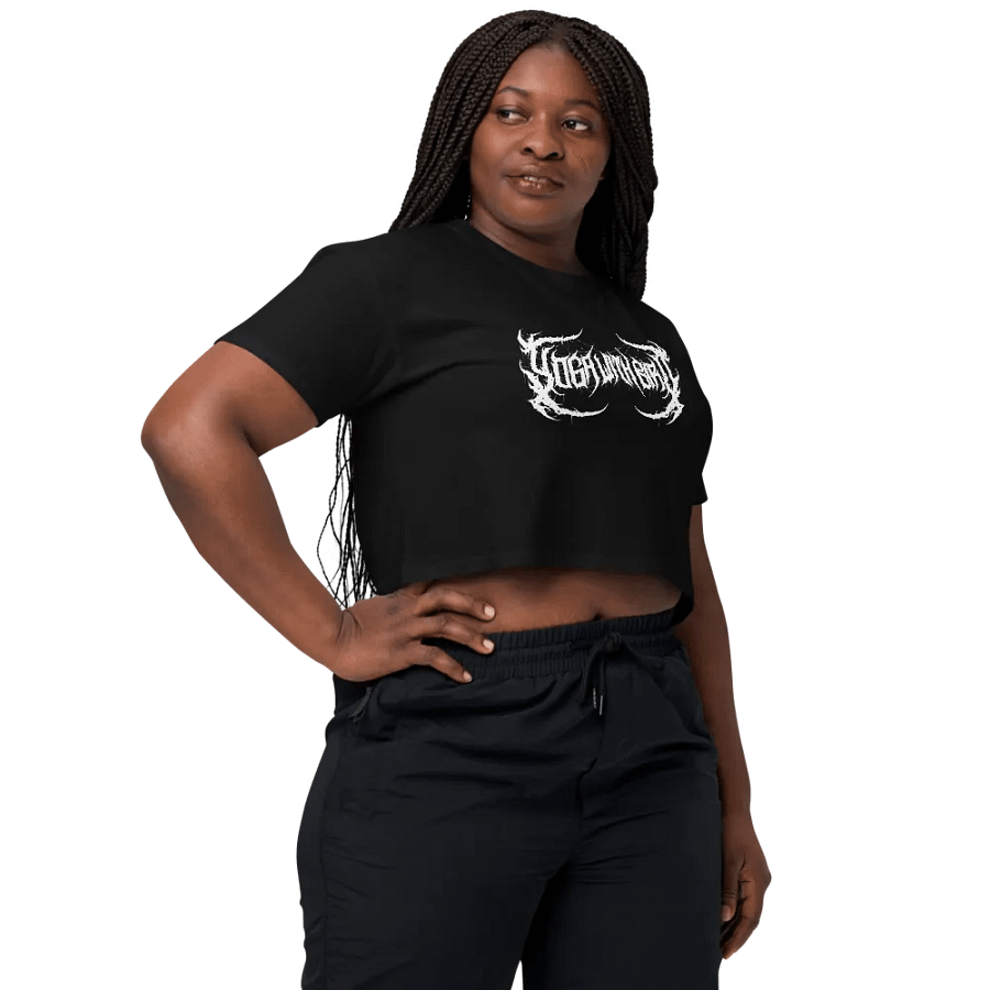 Yoga With Bird Loose Crop Tee product image (10)