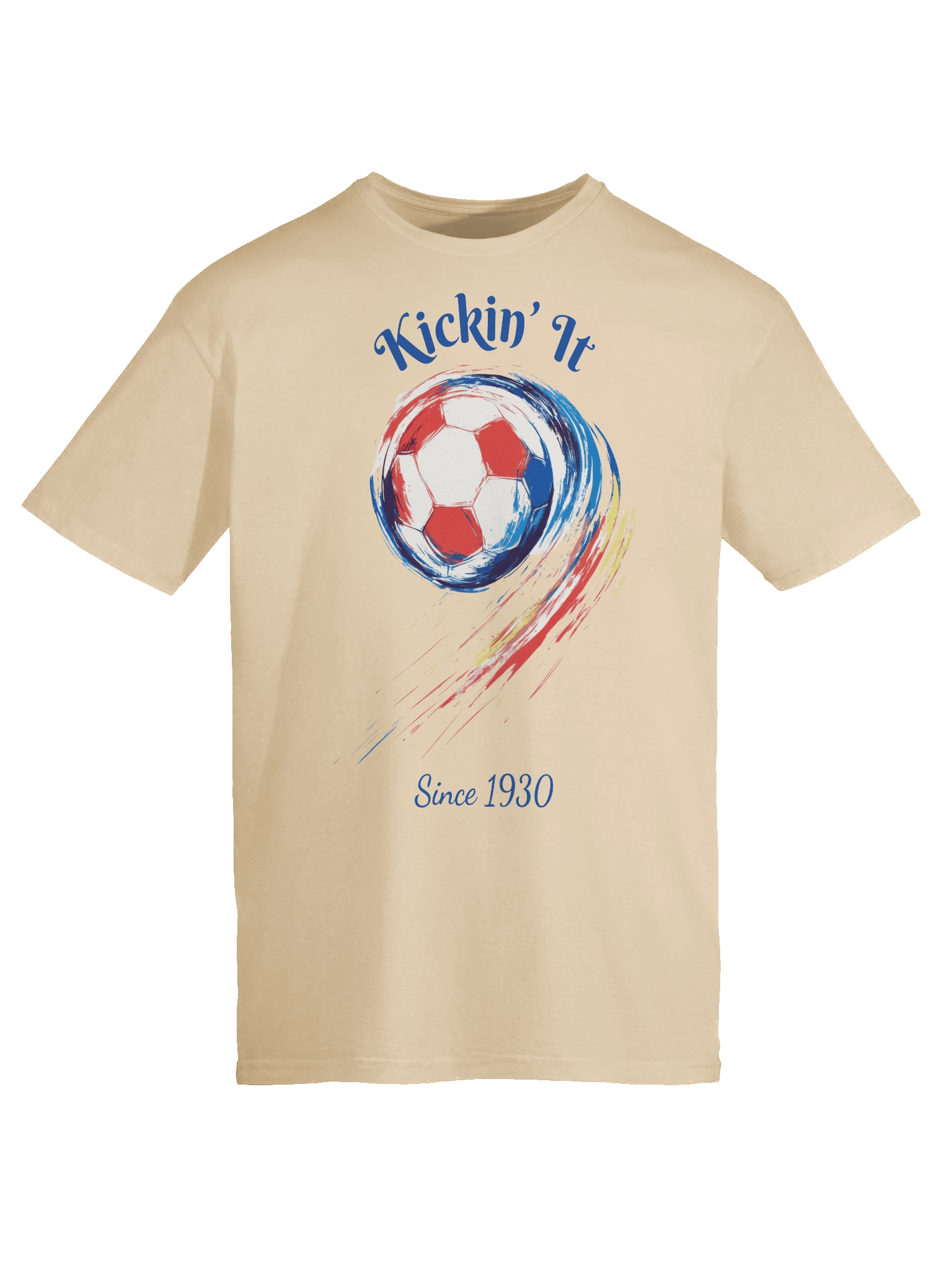 Dynamic Soccer Ball Art Unisex T-Shirt product image (1)