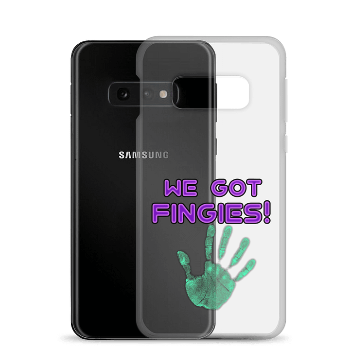Funky 'WE GOT FINGIES!' Samsung® Case product image (24)