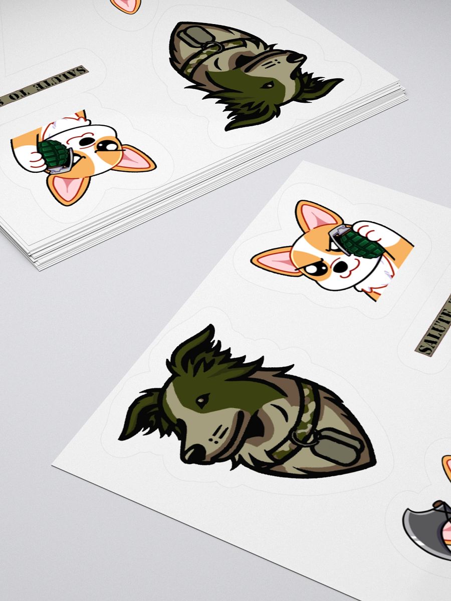 Salute To Service Sticker Set product image (7)