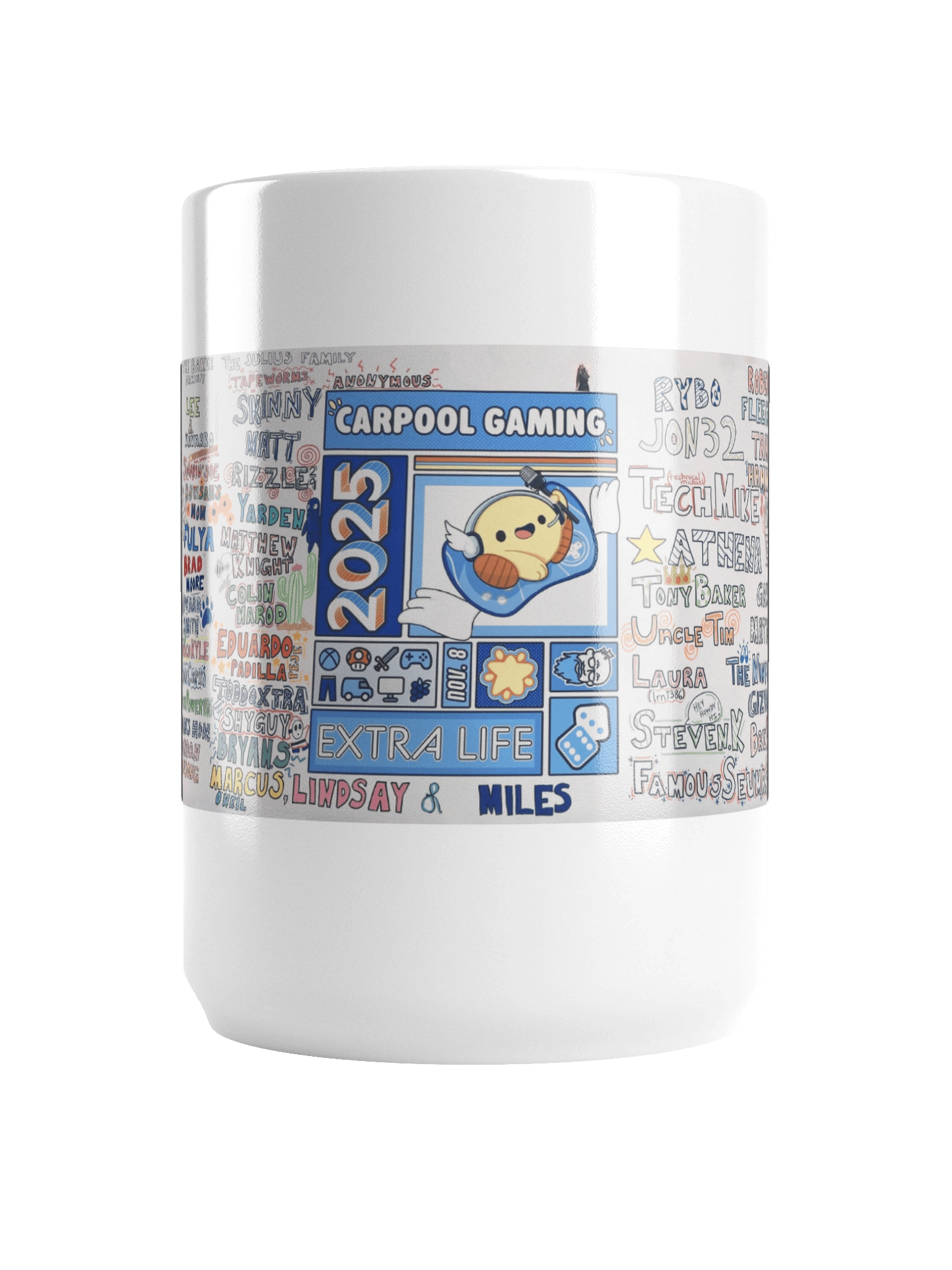 The Extra Life 2025 Banner Mug v1 product image (6)