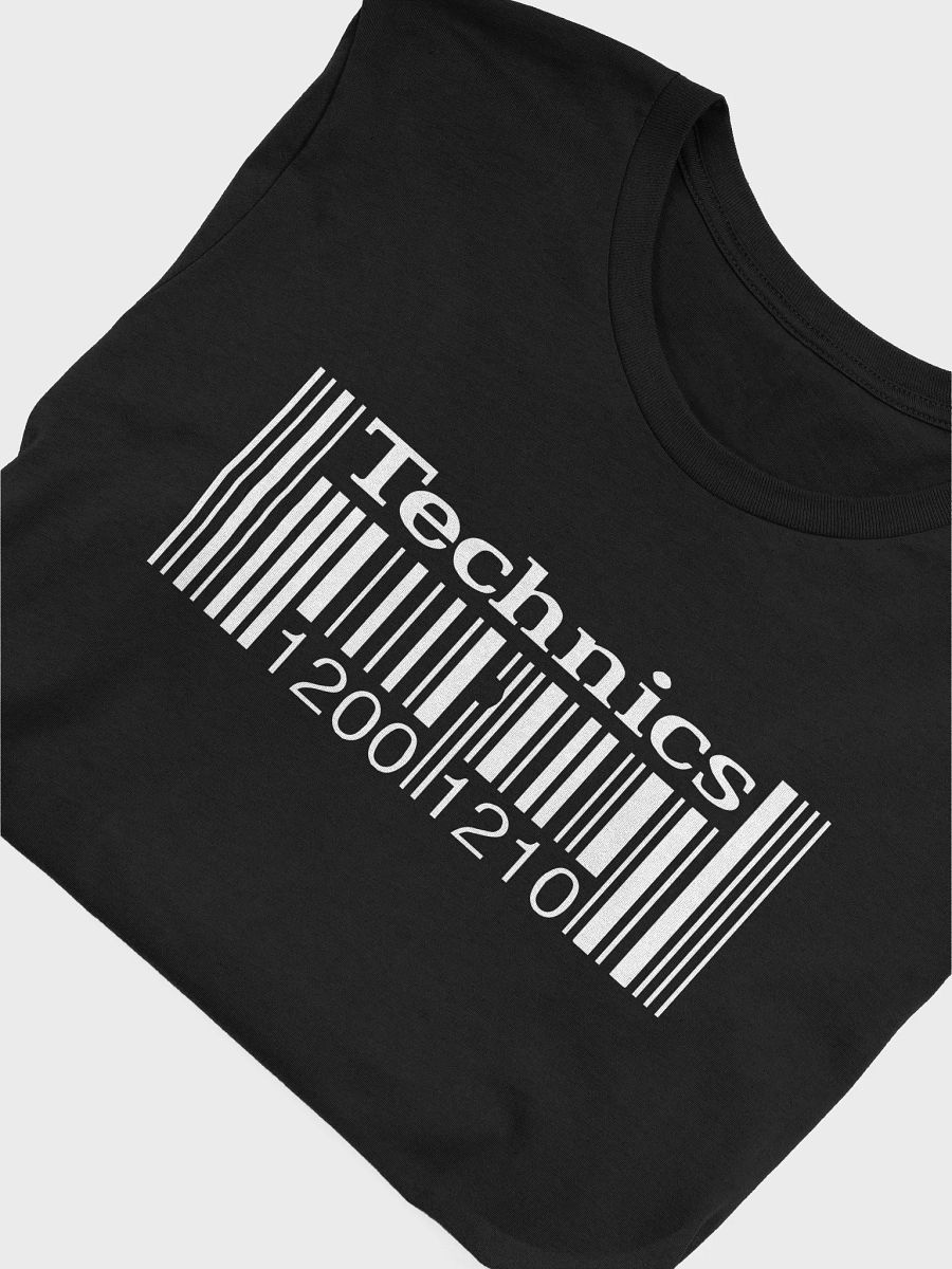 Technics Bar Code Dj T Shirt product image (5)