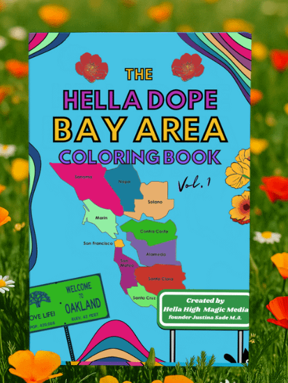 Hella Dope Bay Area Coloring Vol. 1 product image (1)