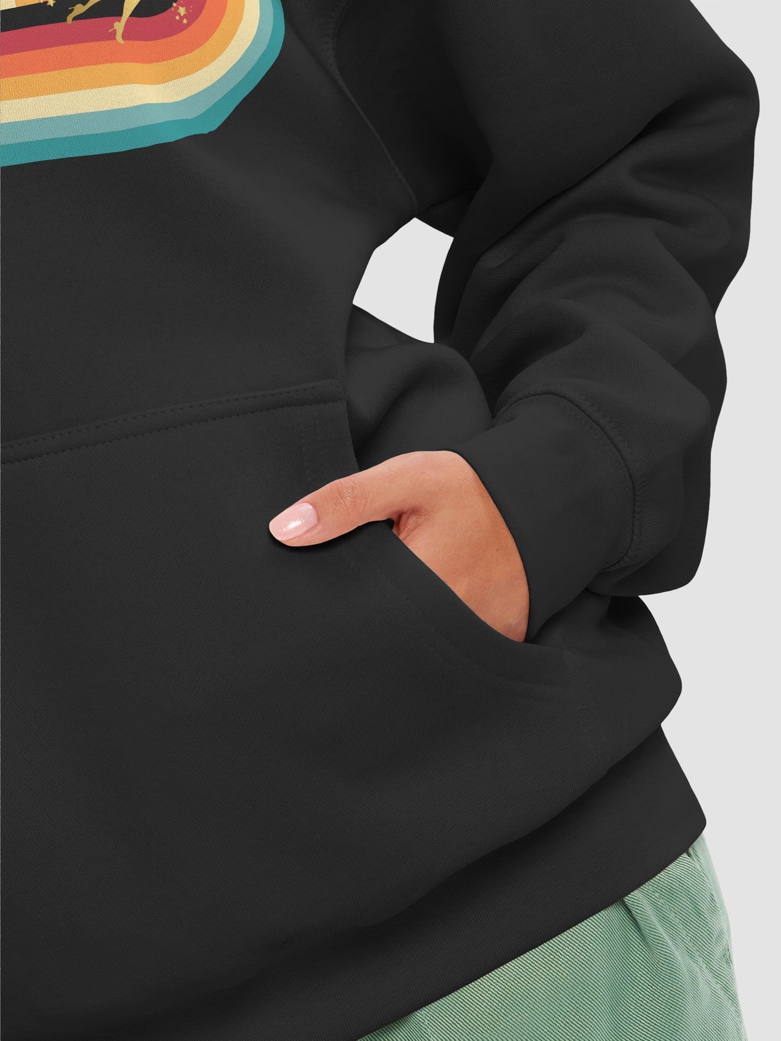 Rainbow Fairy Dog Premium Hoodie product image (8)