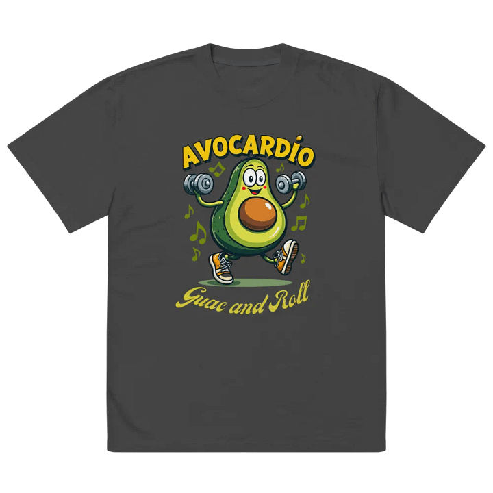 Avocardo Gym and Roll Faded Tee product image (5)