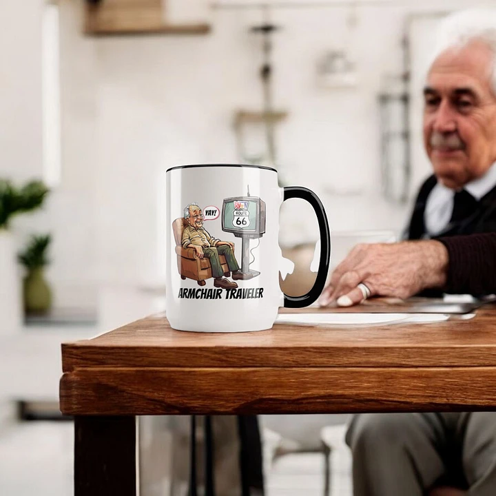 Armchair Traveler Grandpa Ceramic Coffee Mug product image (1)