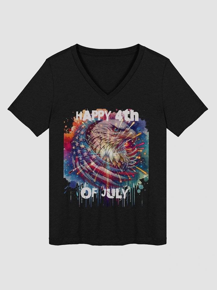Womans V neck 4th Of July product image (1)