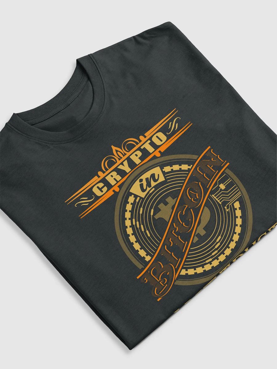 Golden Bitcoin Trust Premium Tee product image (1)