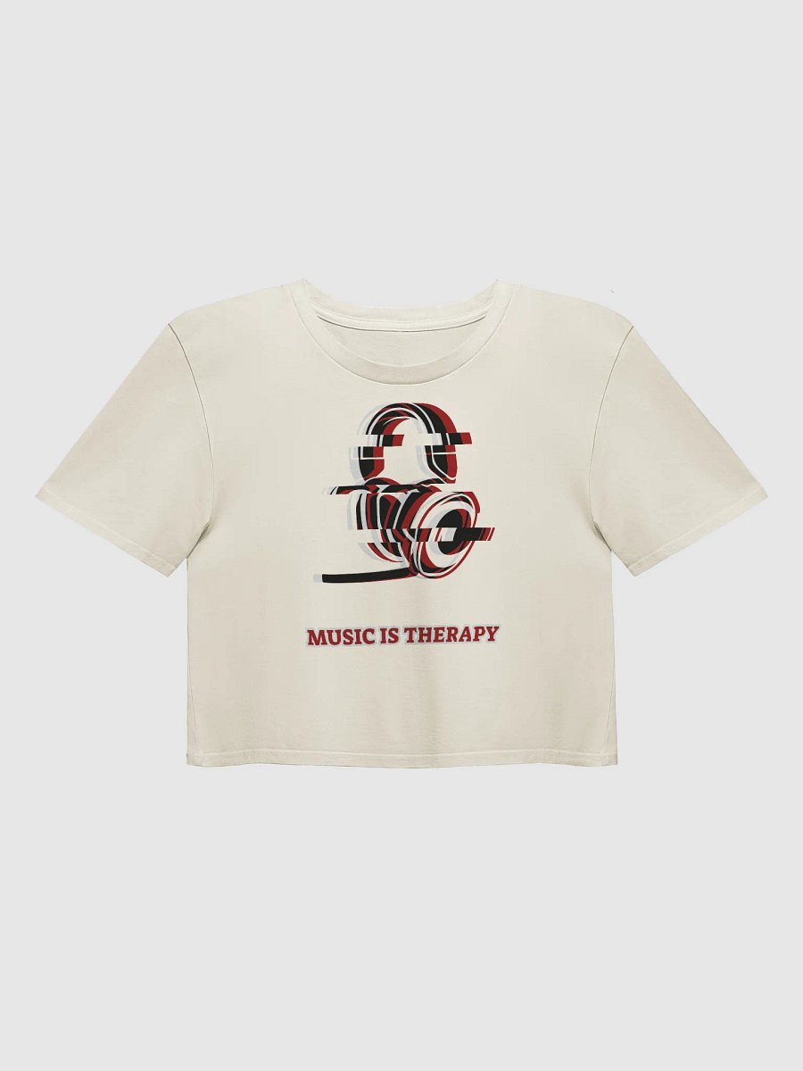 Bold Stylized Text Women's Crop Top product image (2)