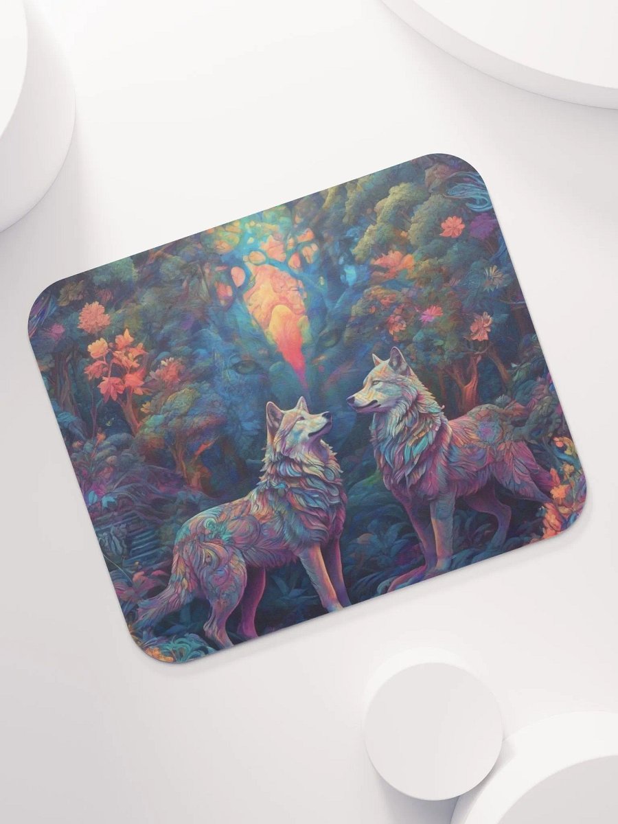 Wolf Animal Spirit Mouse Pad product image (7)