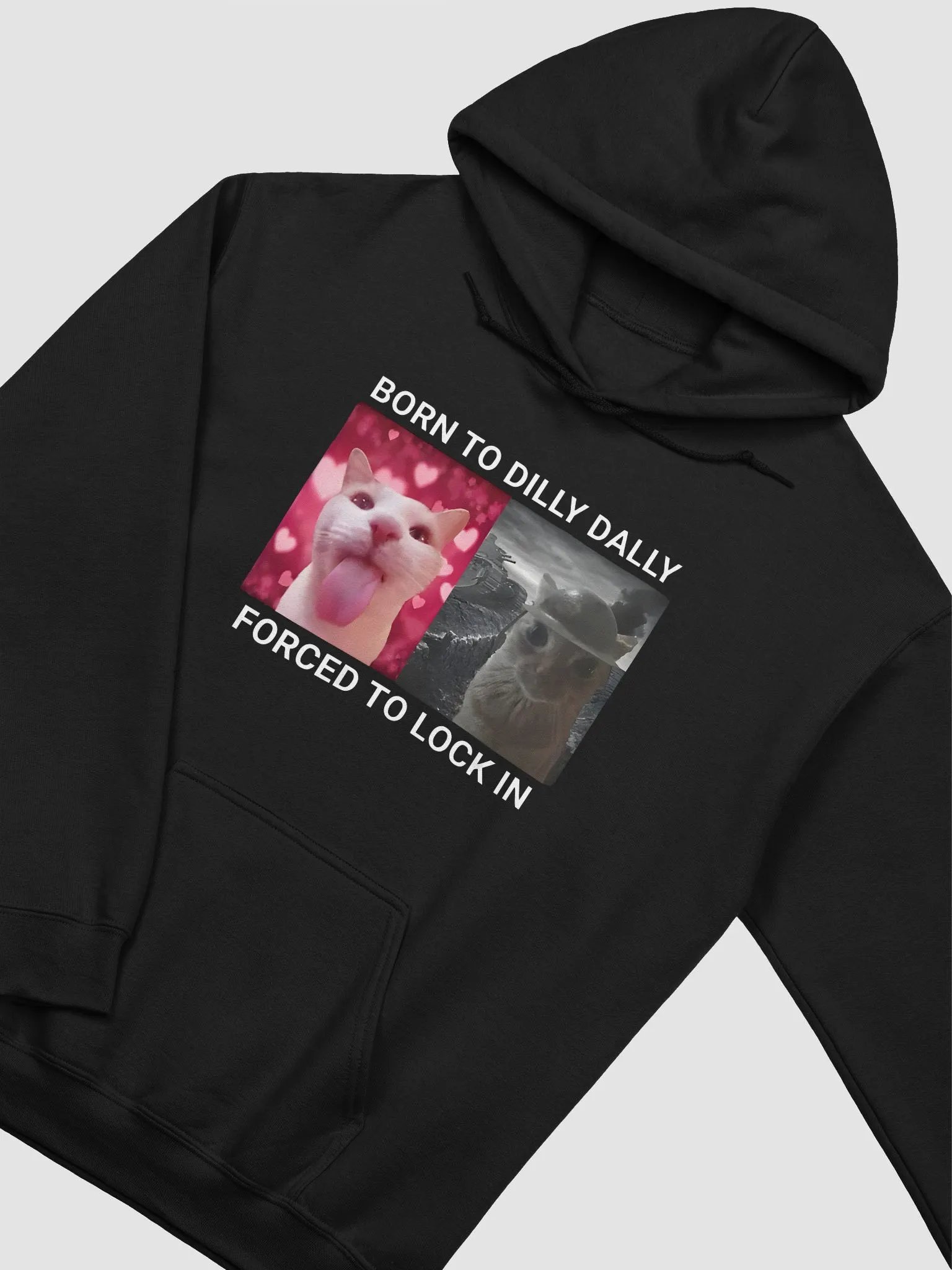Born To Dilly Dally Forced To Lock In Hoodie product image (2)