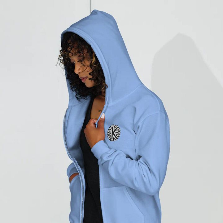 Kaleidoscope Zip Jacket (Black Logo) product image (1)