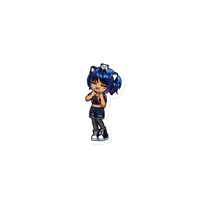 Chibified Alie Panda Magnets product image (1)
