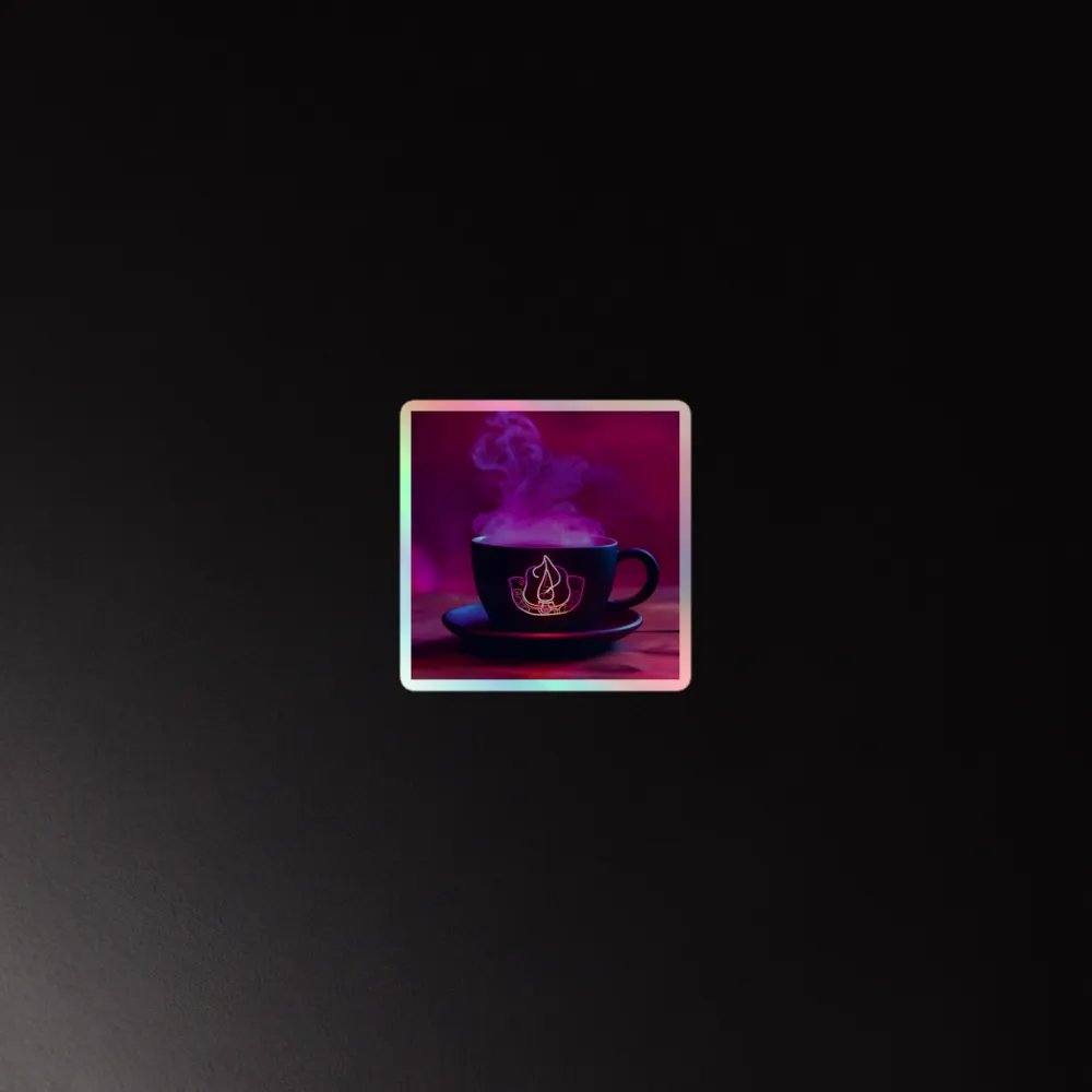 Mystic Spade Steam Holographic Stickers product image (4)