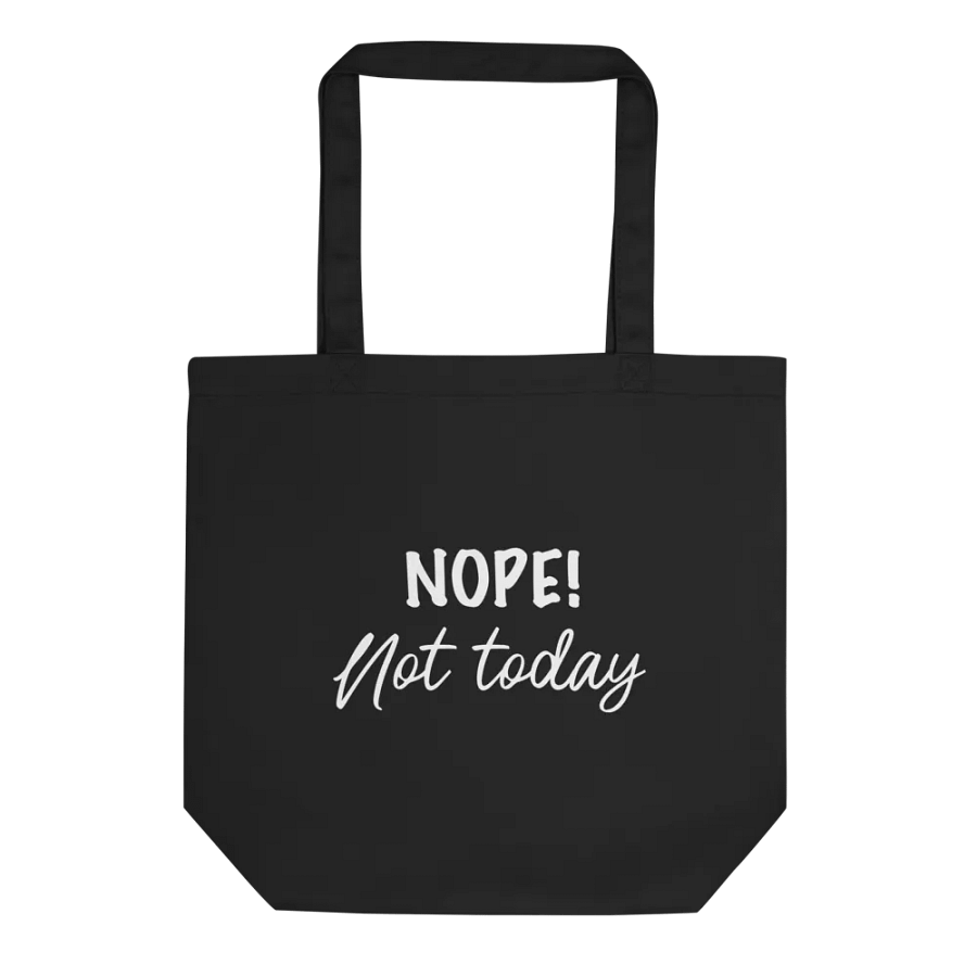 No Thanks! Eco Tote product image (1)