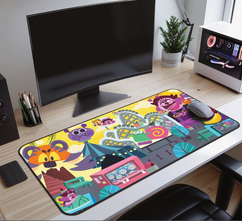 Park Rides Deskmat (12